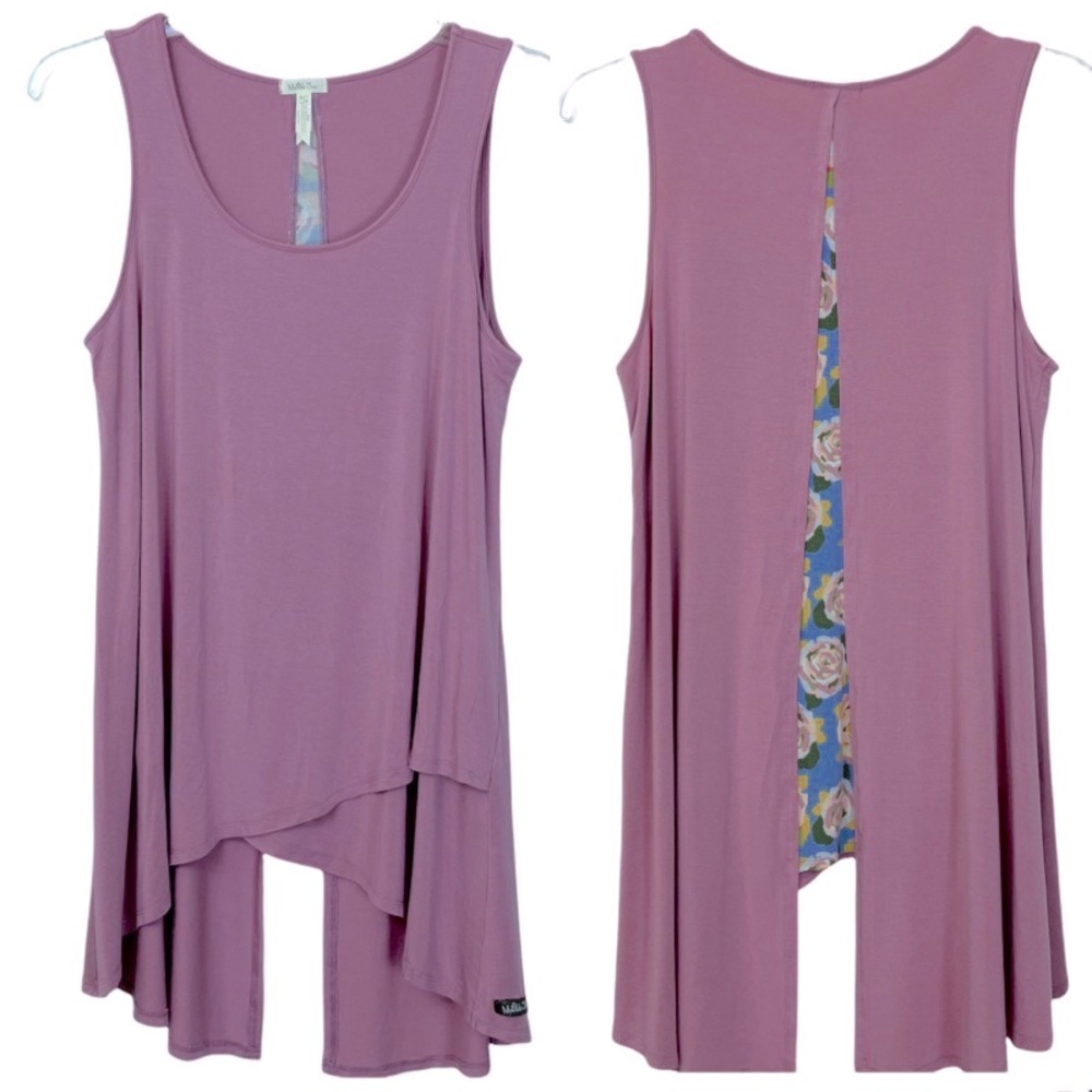 Matilda Jane Sleeveless Secret Garden Pink Tunic Top